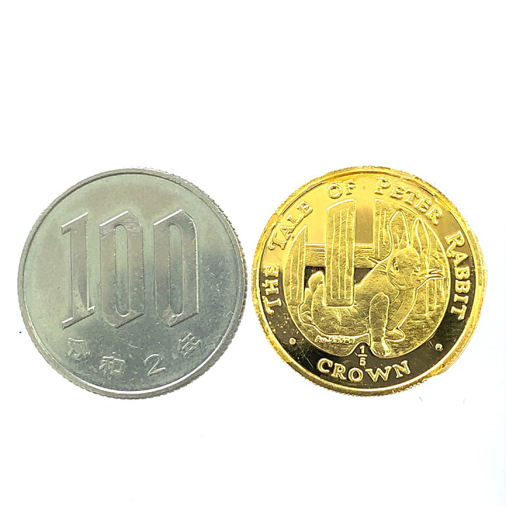 楽天市場】美品 ピーターラビット金貨 エリザベス女王 ジブラルタル 