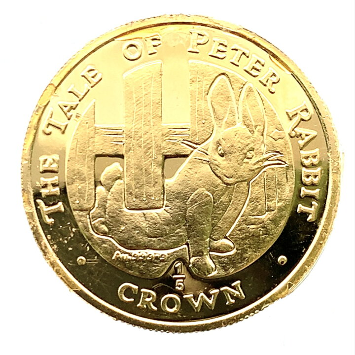 楽天市場】美品 ピーターラビット金貨 エリザベス女王 ジブラルタル 