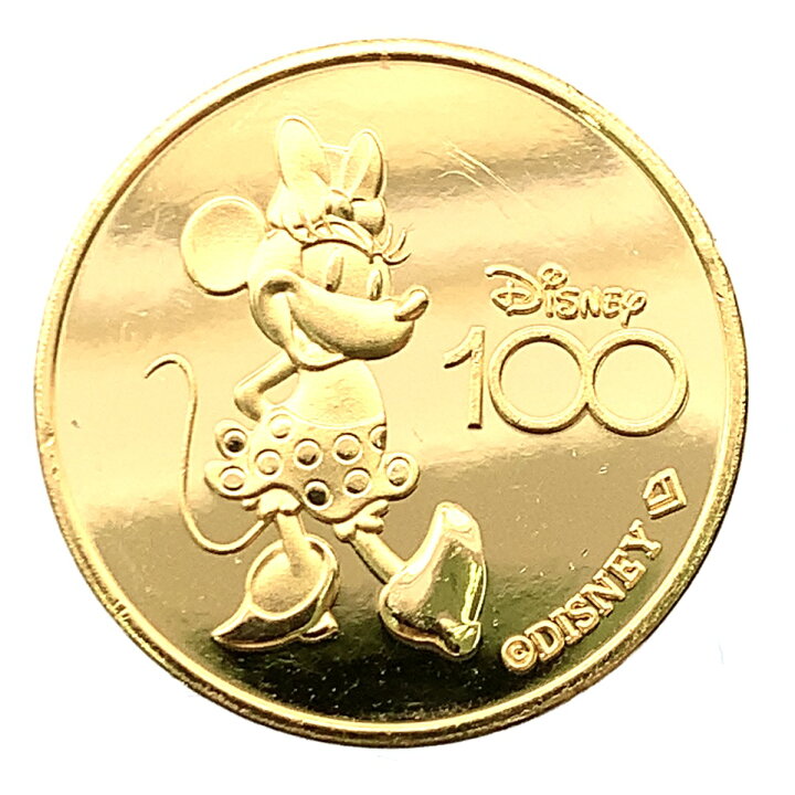 楽天市場】ディズニー金貨 ミッキー 24金 純金 3.1g コイン イエロー 