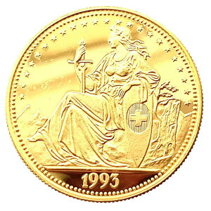 �X�C�X���� �S�[���h K24 ���� 1993�N 7.8g 1/4�I���X �R���N�V���� GOLD