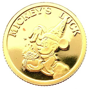 Disney �f�B�Y�j�[���� �~�b�L�[ 24�� ���� 7.7g �R�C�� �S�[���h �R���N�V���� Gold