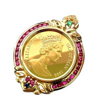 楽天市場】エリザベス 金貨（ジュエリー・アクセサリー）の通販