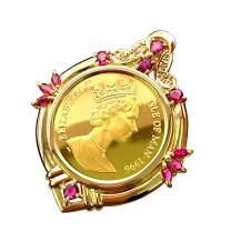 楽天市場】エリザベス 金貨（ジュエリー・アクセサリー）の通販