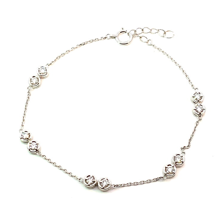 楽天市場】0.50ct ダイヤモンド デザイン ブレスレット プラチナ 5.2g 