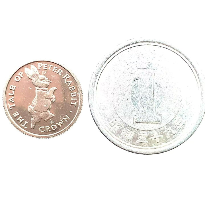 楽天市場】ピーターラビット金貨 エリザベス女王 1/25オンス 1995年 