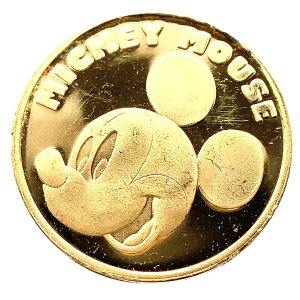 ディズニー金貨 24金 純金 1.2g コイン イエローゴールド コレクション Gold