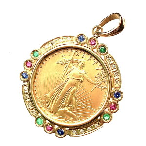 oeB C[O u[` 1987N 26.7g AJ K18/22 _Ch r[ Tt@C Gh CG[S[h RC y_ggbv Gold fUCg