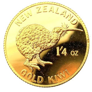 ニュージーランド金貨 7.8g 純金 24金 1/4オンス イエローゴールド コレクション アンティークコイン Gold