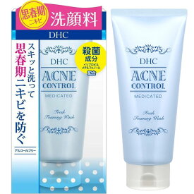 DHC薬用アクネコントロール フレッシュ フォーミングウォッシュ130g にきび ニキビ 吹き出物 油性肌 思春期 大人 アクネ菌 ディーエイチシー 化粧品 コスメ 人気 おすすめ 通販