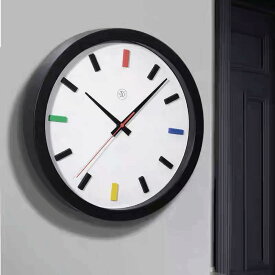 【NEXTIME】 掛け時計 静音 おしゃれ 36cm 北欧 クロック デザイン スイープ 静か ミニマル 見やすい 欧州 テイスト 壁掛け リビング 寝室 ダイニング インテリア