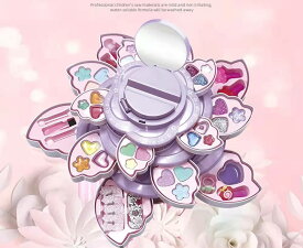 [短納期 ラッピング対応] キッズメイクアップ 化粧品 メイクアップ メイクセット 女の子 おままごと お化粧セット 化粧ケース メイクおもちゃ クリスマス プレゼント メイクごっこ遊び お化粧おもちゃ セット 口紅 ネイルポリッシュ 室内おもちゃ ラッピング対応