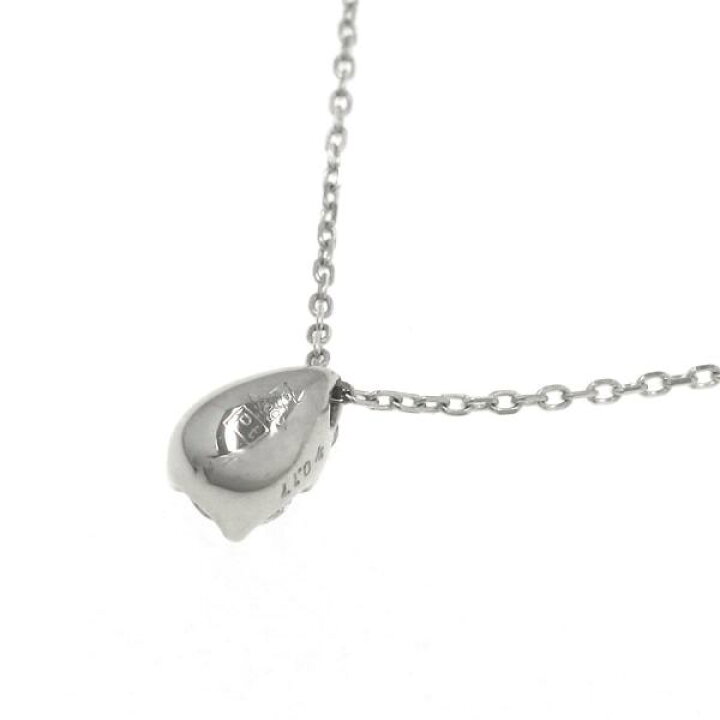 楽天市場】ポンテヴェキオ Pt999ティアドロップモチーフネックレス  