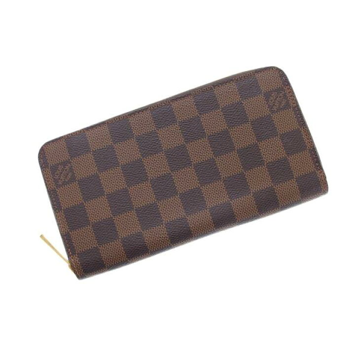 楽天市場】【中古】ルイヴィトン ダミエ ジッピーウォレット N60015【B  
