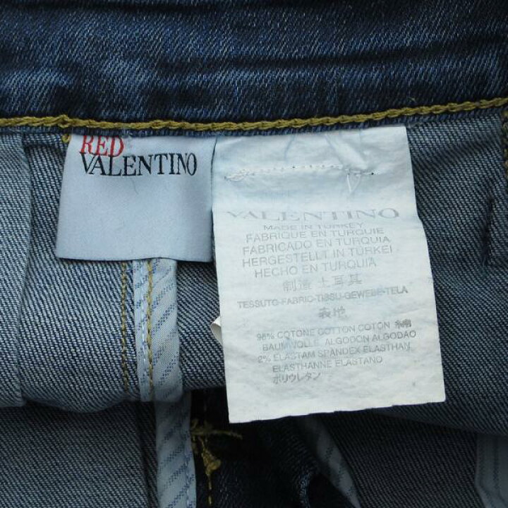 楽天市場】【中古】REDヴァレンティノ デニムスカート 【Aランク  