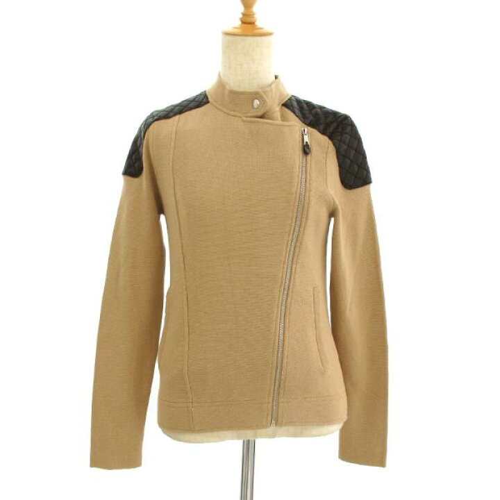 楽天市場】【中古】ラルフローレン ニット・ライダースジャケット 【B 