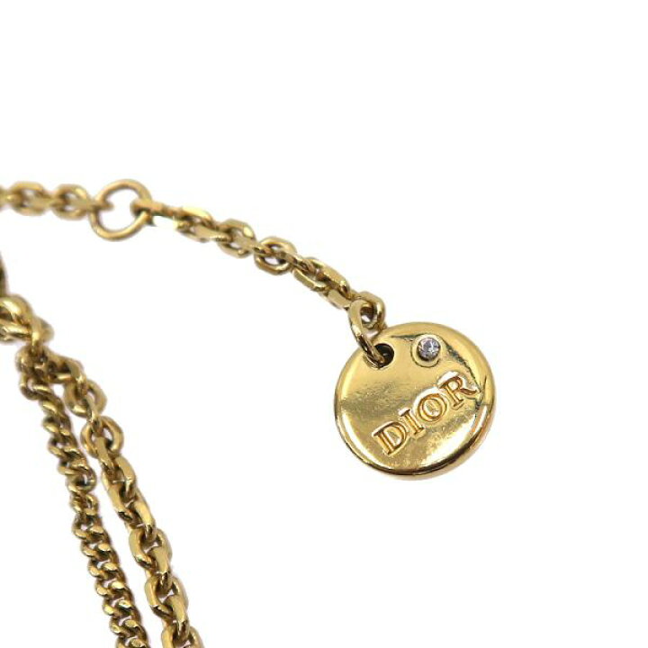楽天市場】クリスチャン・ディオール Petit CD ダブル ネックレス  
