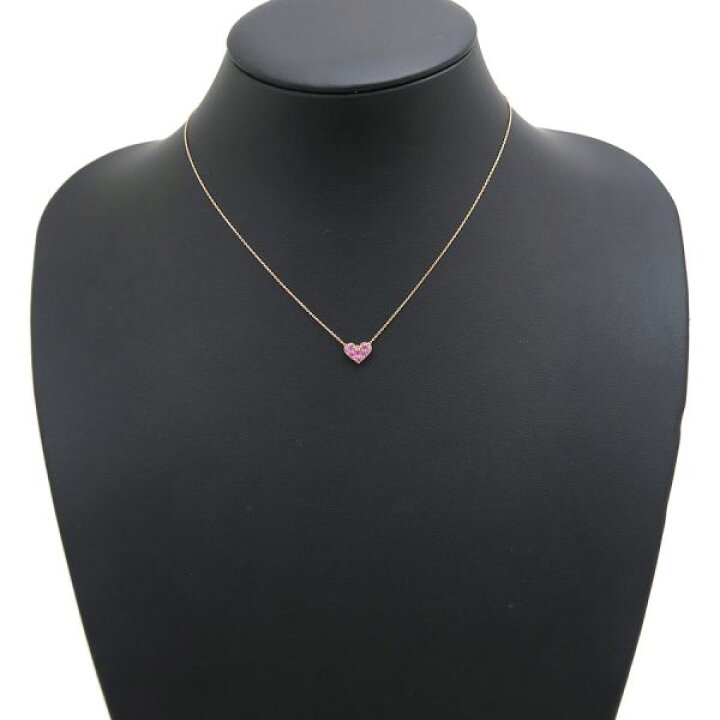 楽天市場】ポンテヴェキオ ピンクサファイアハートネックレス 【無料  