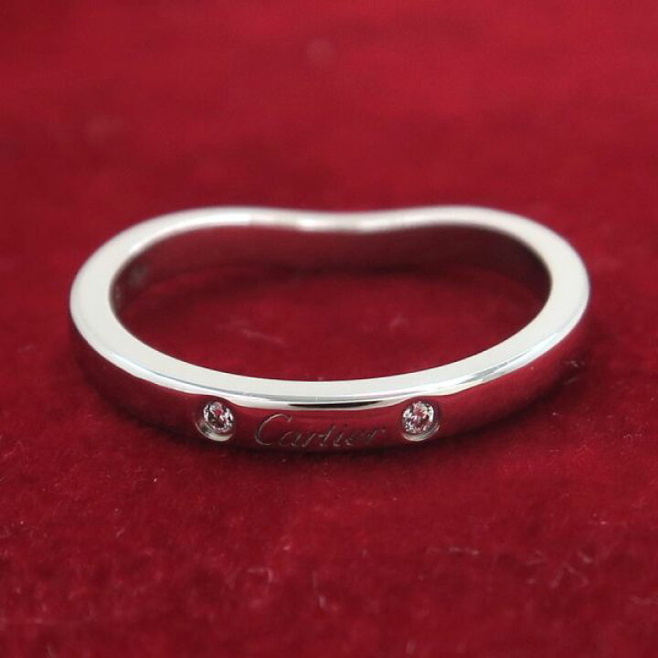 楽天市場】カルティエ バレリーナリング/ダイヤ3P#49(日本サイズ9号  