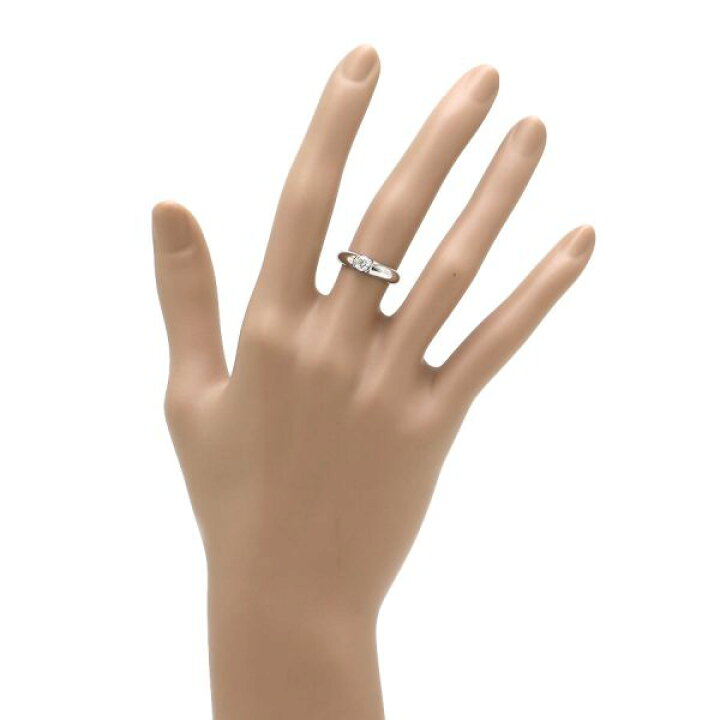 楽天市場】ティファニー ドッツソリティアリング/D0.27ct#7.5近辺  