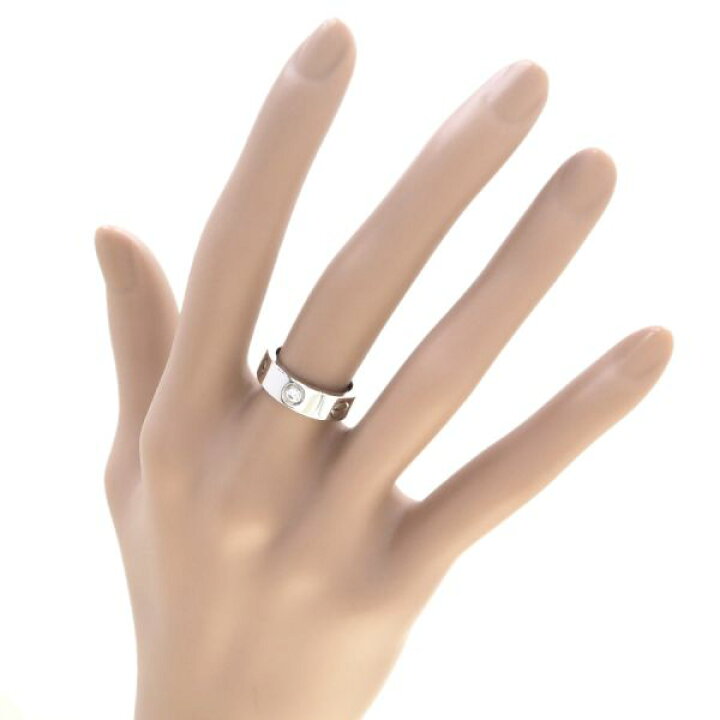 楽天市場】カルティエ ラブリング/ハーフダイヤ#49(日本サイズ9号近辺  