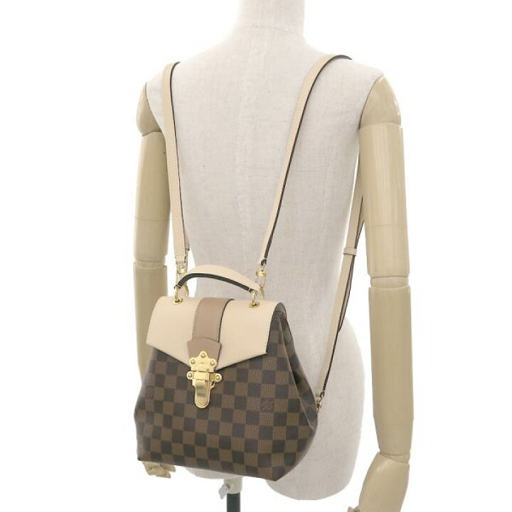楽天市場】ルイヴィトン ダミエ クラプトン・バックパック N42259【S  