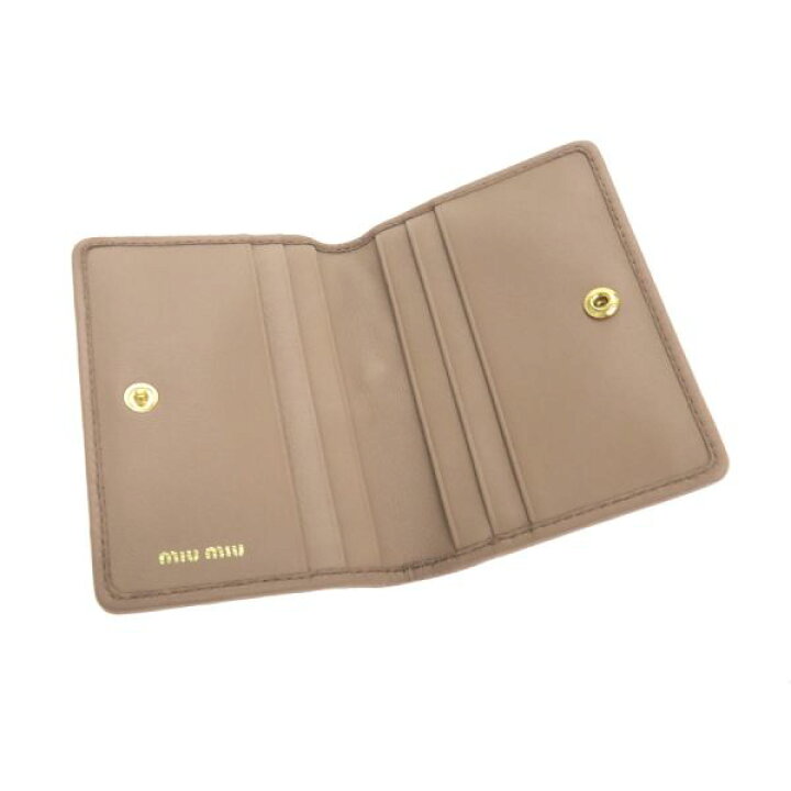 楽天市場】ミュウミュウ マテラッセ・カードケース 5MC103【Aランク  