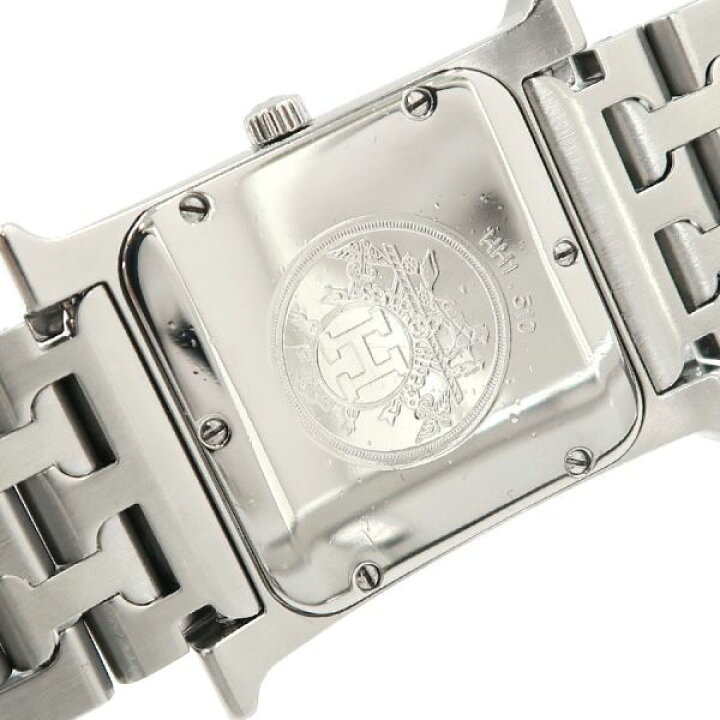 楽天市場】エルメス Hウォッチ W:26×H:35mm HH1.510 メンズ 腕時計【A  