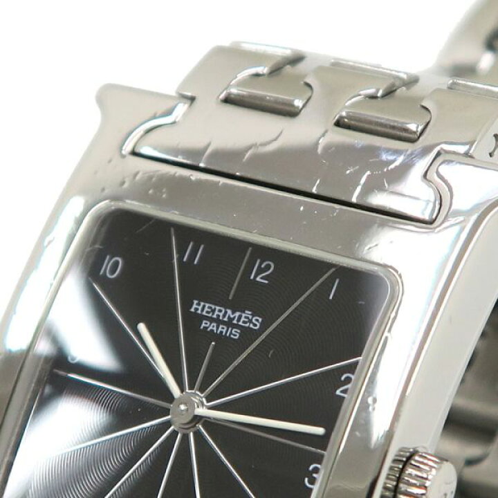 楽天市場】エルメス Hウォッチ W:26×H:35mm HH1.510 メンズ 腕時計【A  