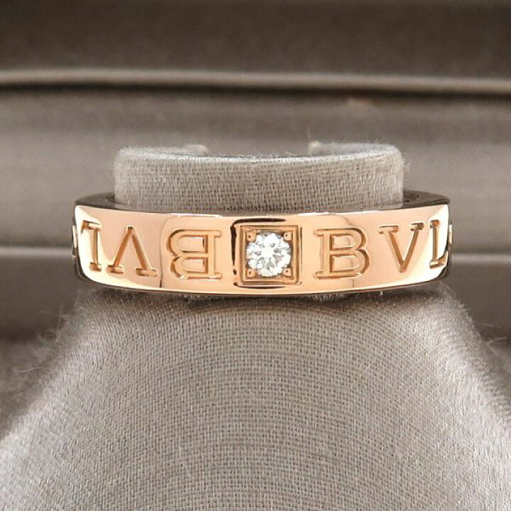 楽天市場】ブルガリ ダブルロゴリング#9.5 【無料ギフトラッピング  