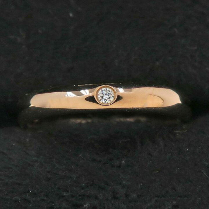 楽天市場】カルティエ ウェディングリング/1Pダイヤ#45(日本サイズ5号  