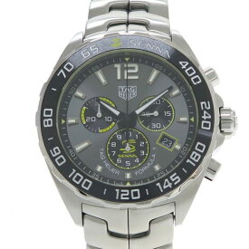 タグホイヤー フォーミュラ1クロノグラフ アイルトン・セナ 43mm CAZ101AF レディース 腕時計【Aランク】【中古】