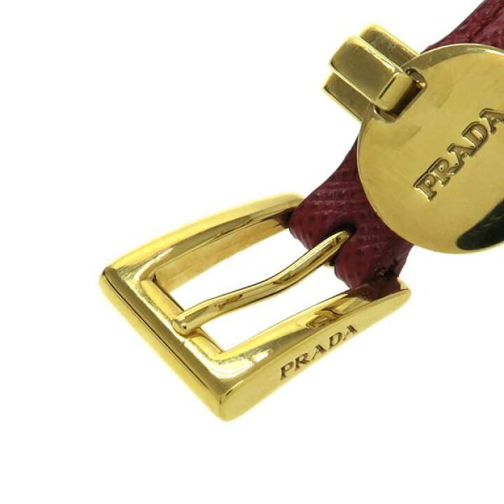 楽天市場】プラダ レザーブレスレット 1IB030【Aランク】【中古 