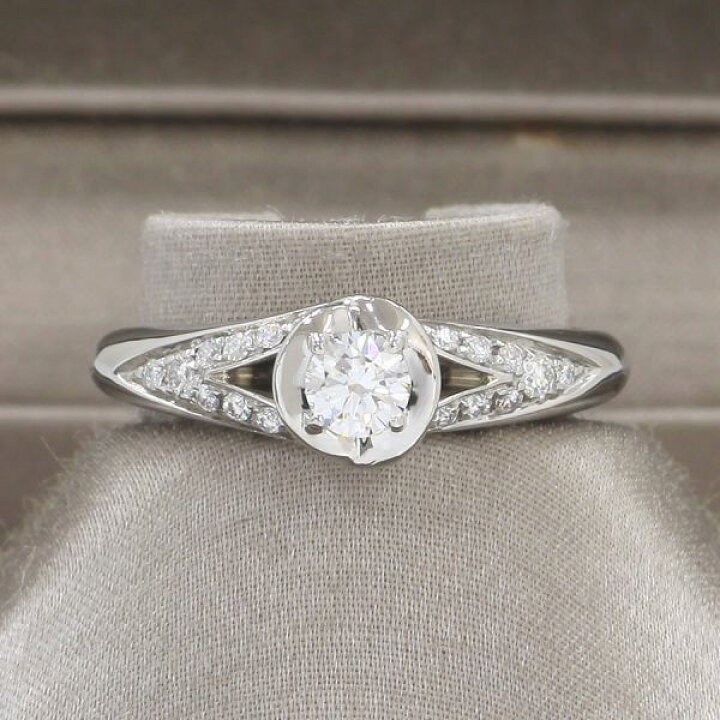 楽天市場】ブルガリ インコントロダモーレダイヤリング/D0.18ct#8.5  