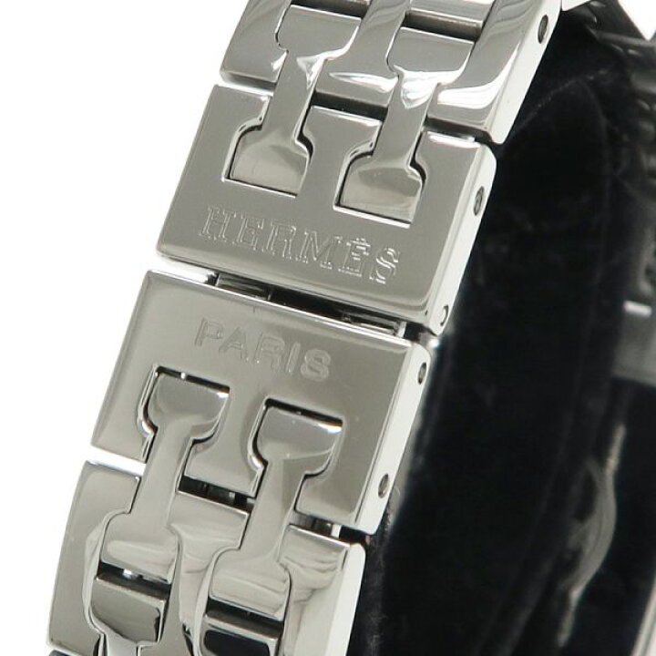 楽天市場】エルメス Hウォッチ W:21×H:30mm HH1.210 レディース 腕時計  