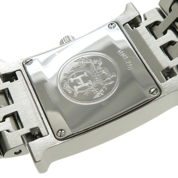楽天市場】エルメス Hウォッチ W:21×H:30mm HH1.210 レディース 腕時計  