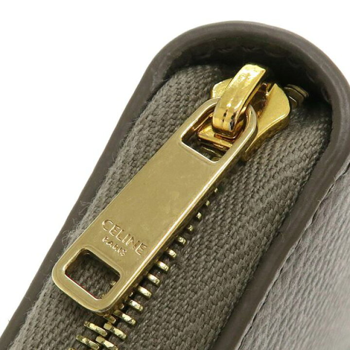 楽天市場】セリーヌ コンパクト ジップウォレット 10B663【Aランク  