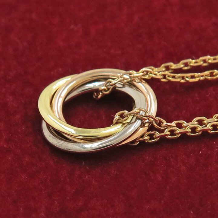 楽天市場】カルティエ トリニティネックレス 【無料ギフトラッピング  