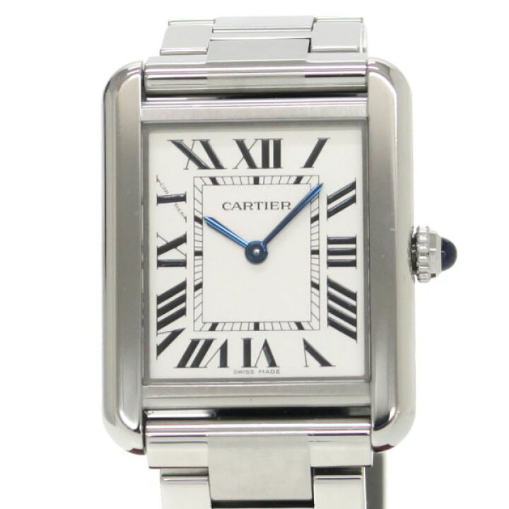 楽天市場】カルティエ タンクソロSM W:24×H:30mm W5200013 レディース  