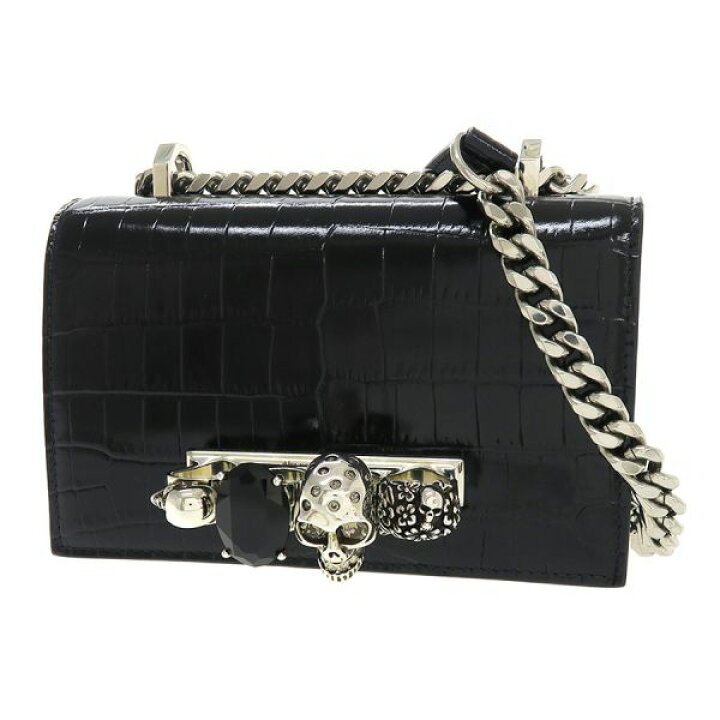 楽天市場】アレキサンダー・マックイーン ミニ ジュエルド サッチェル  