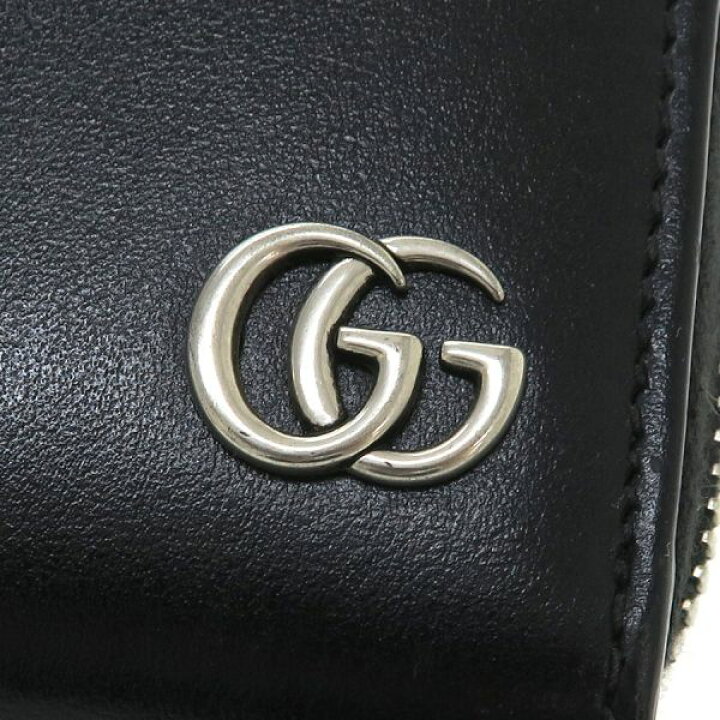 楽天市場】グッチ GGマーモント・ファスナー長財布 428736【Bランク  