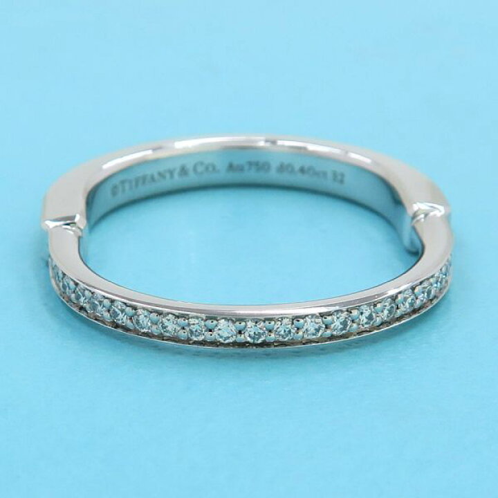 楽天市場】ティファニー ロックリング/パヴェダイヤモンド/d0.40ct#18  