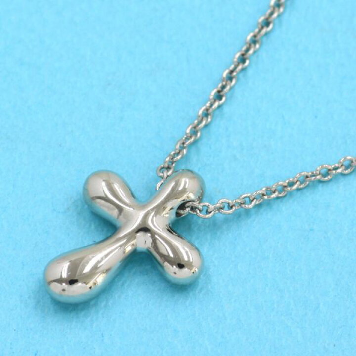 楽天市場】ティファニー ペレッティクロスネックレス/ミニ 【無料  