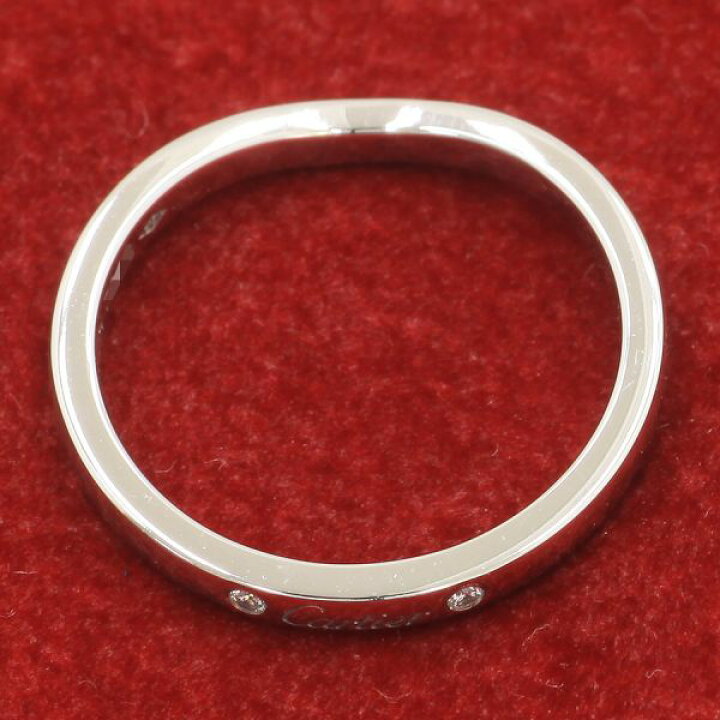 楽天市場】カルティエ バレリーナリング/ダイヤ3P#50(日本サイズ9.5号  