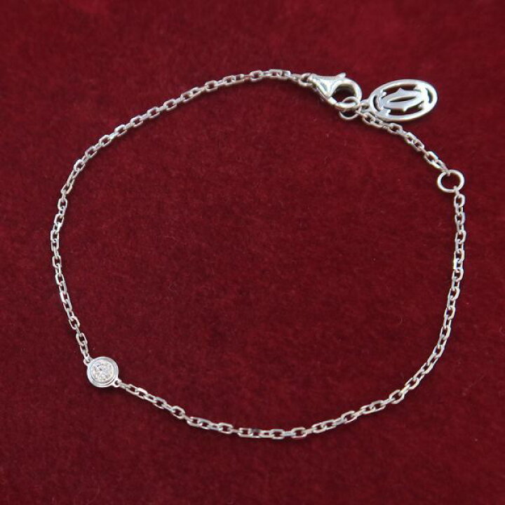 楽天市場】カルティエ ダムール(ディアマンレジェ)ブレスレット/SM  