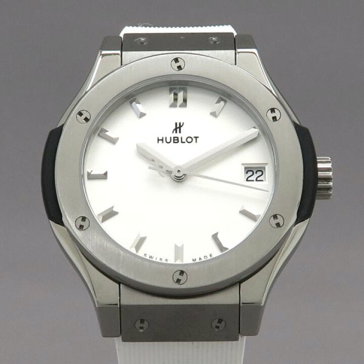 楽天市場】ウブロ クラシックフュージョン チタニウム オパリン 33mm  