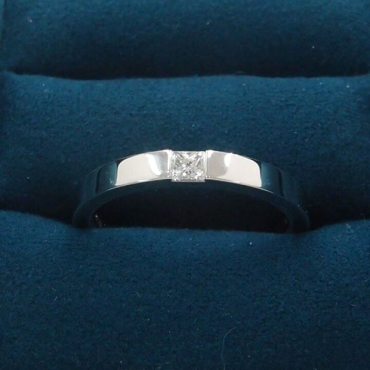 楽天市場】ハリーウィンストン プリンセスカットマリッジリング/1P  