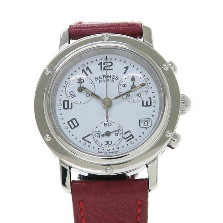 楽天市場】エルメス クリッパー クロノグラフ 31mm CL1.310 レディース  