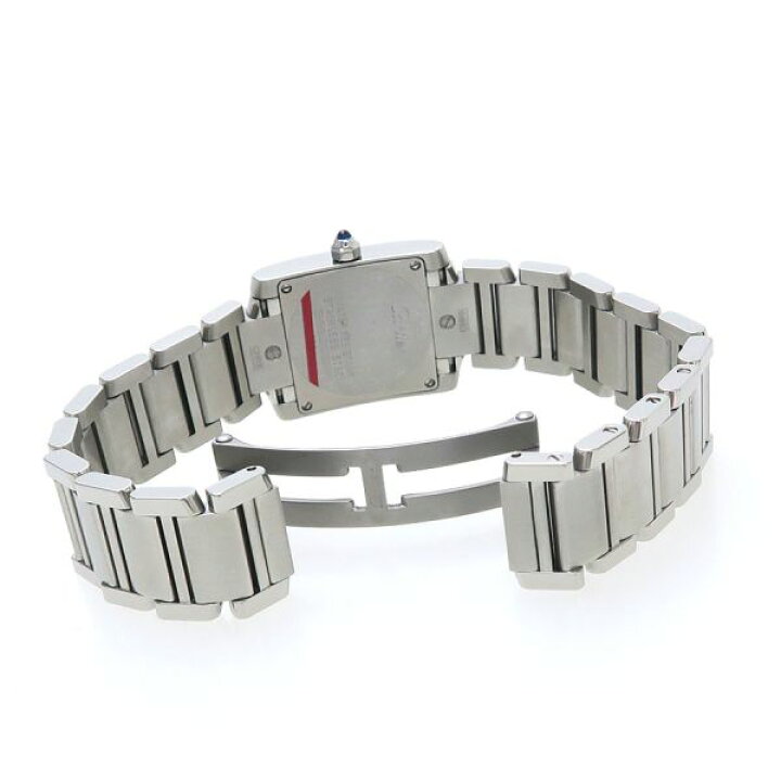 楽天市場】カルティエ タンクフランセーズSM W:20×H:25mm W51008Q3  