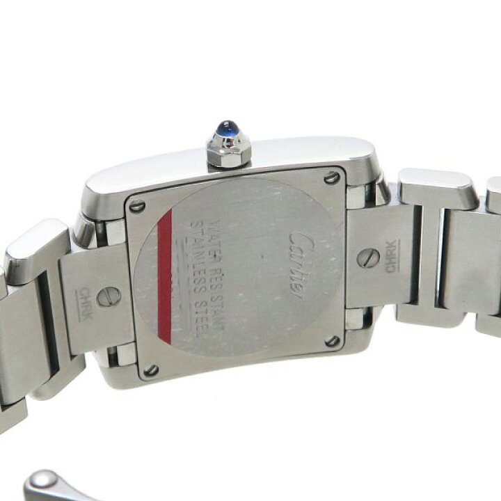 楽天市場】カルティエ タンクフランセーズSM W:20×H:25mm W51008Q3  