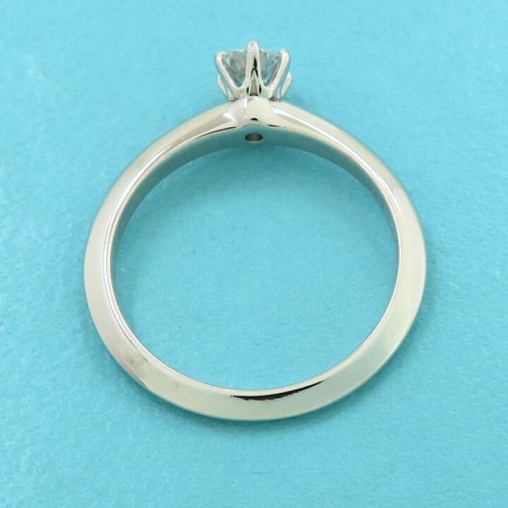 ティファニー ドッツソリティアリング/D0.27ct#7.5近辺 【無料ギフト  